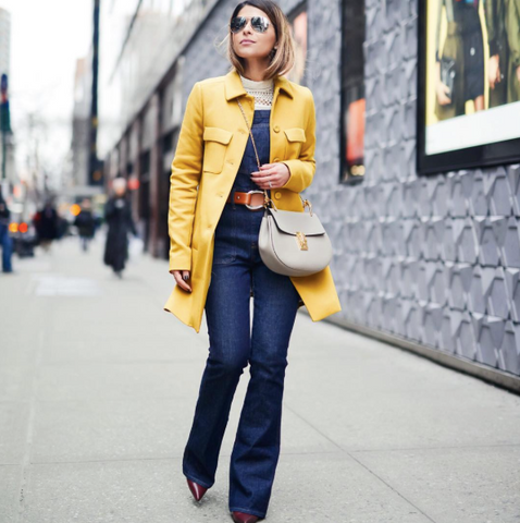 Pam Hetlinger street style New York Fashion Week