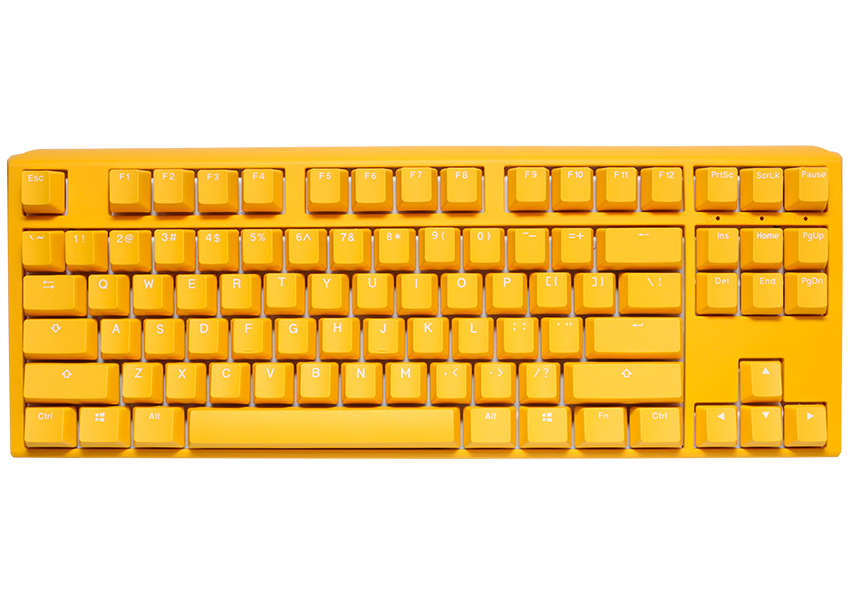 Ducky one3 mini 60%サイズ シルバー軸