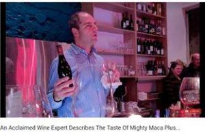Acclaimed wine expert describes the taste of Might Maca Plus