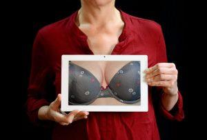 breast exam bra