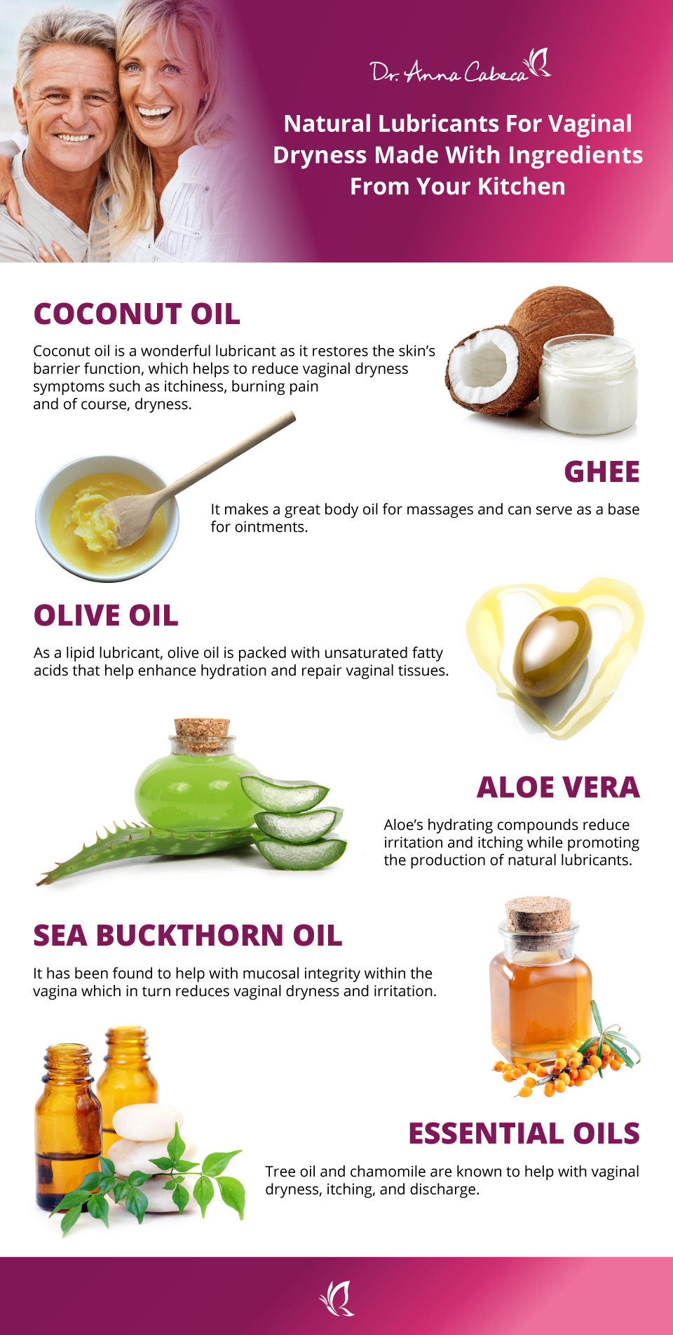  DIY natural lubricants from ingredients in your kitchen