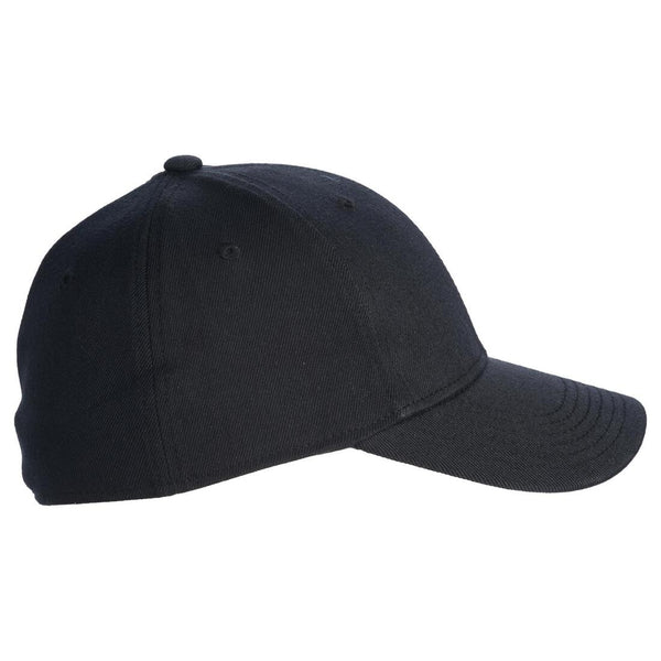 lids plain black fitted hat