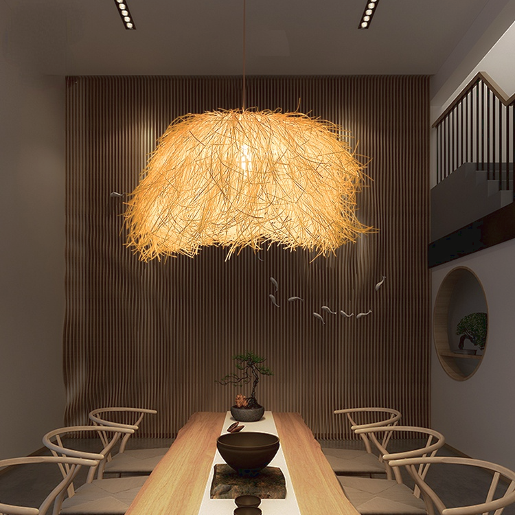 seagrass hanging light