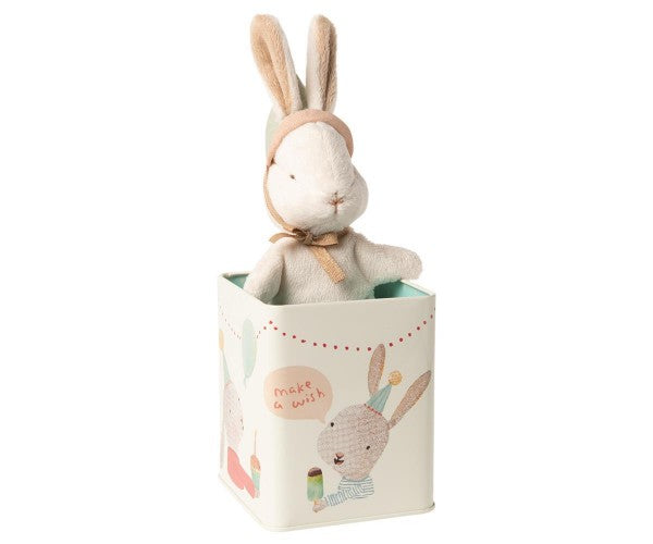 Slijm Natuur Interactie Happy day bunny S in box – Geboortekadootjes