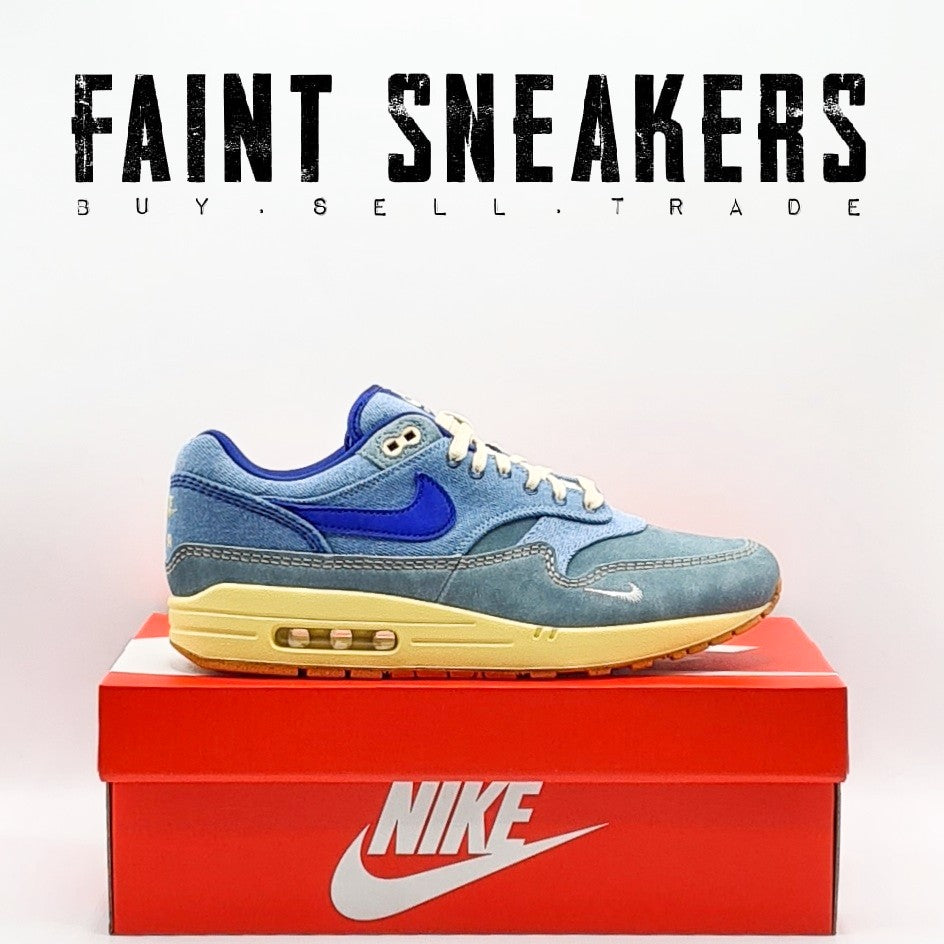 hecho ligero Gastos Nike Air Max 1 'Dirty Denim' – Faint Sneakers