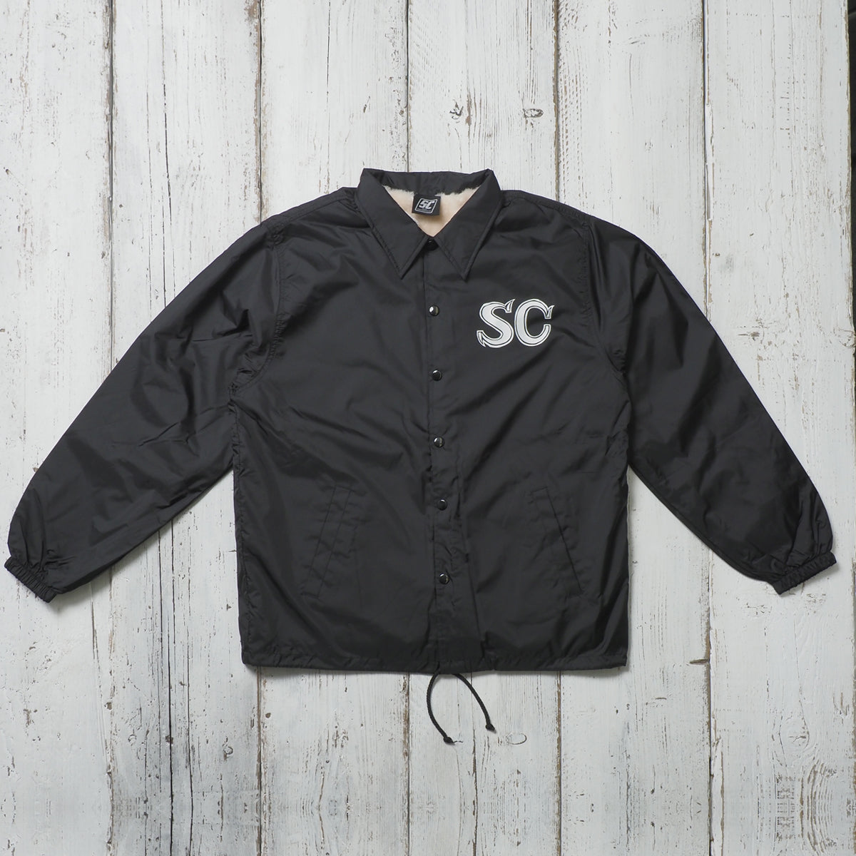 COACHES JACKET / BLACK – SC WEB STORE