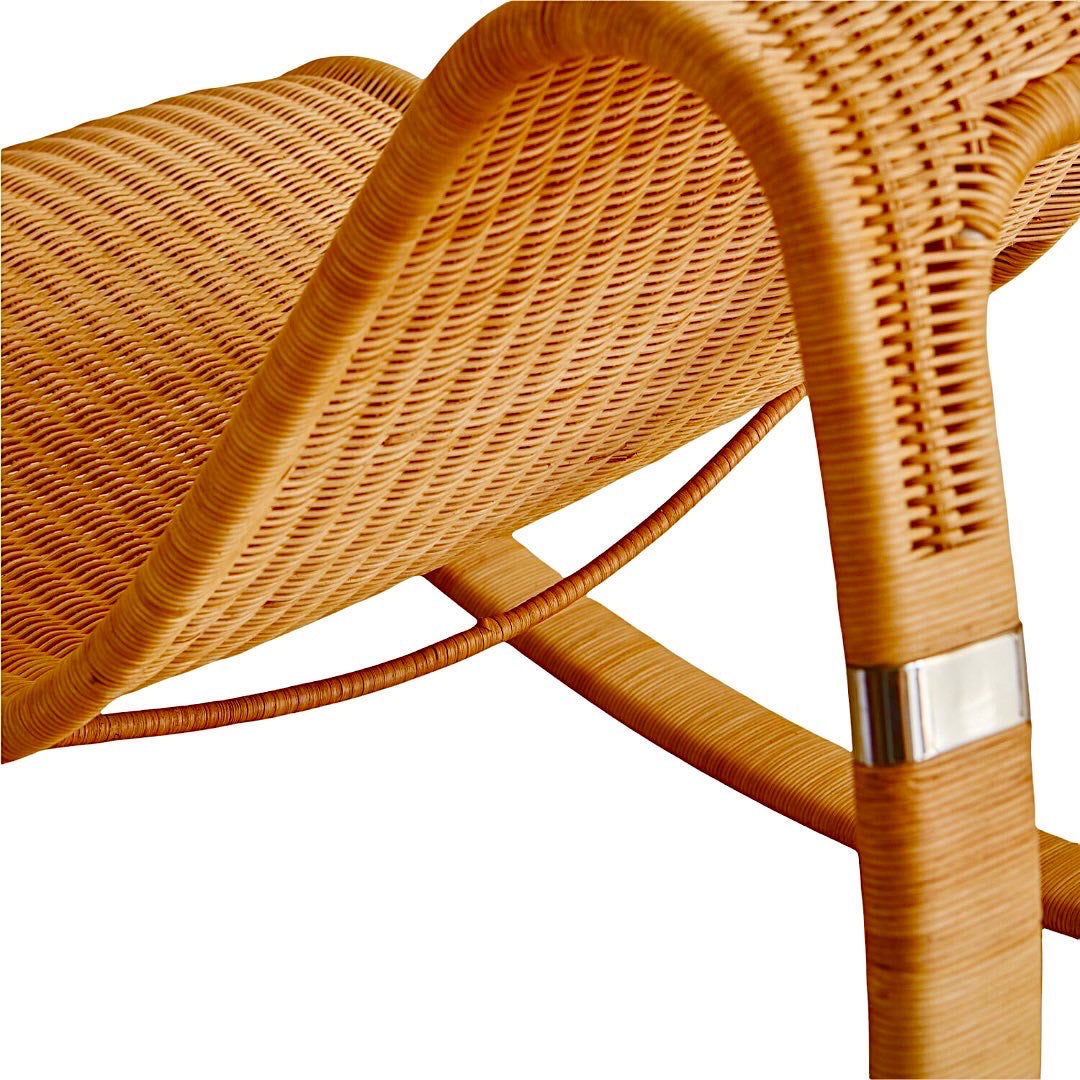 opvoeder Vervolg Schuine streep Rotan schommelstoel van James Irvine voor IKEA, 2002 – Mippies Vintage &  Design