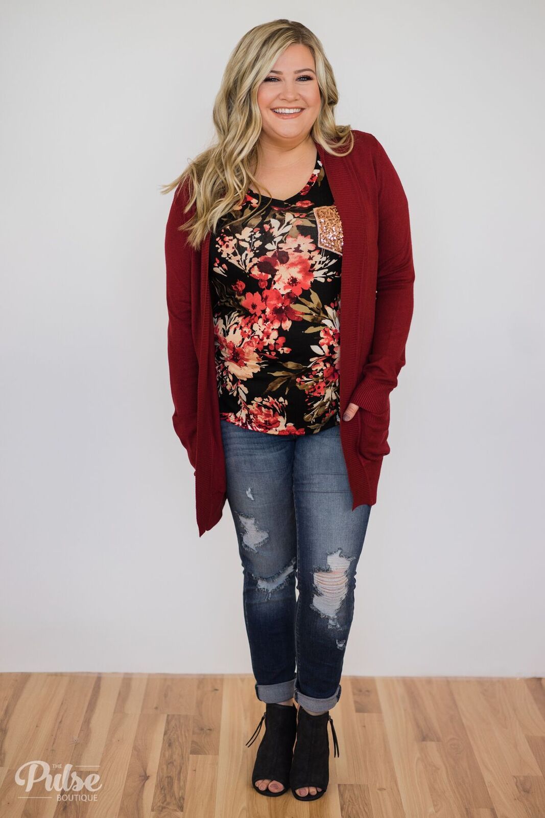 Fall Floral Outfit