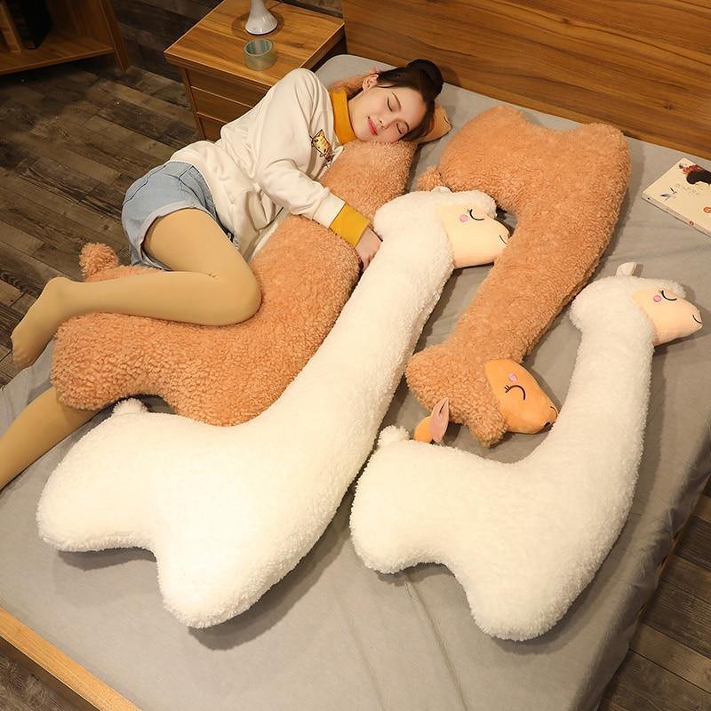 squishy llama pillow