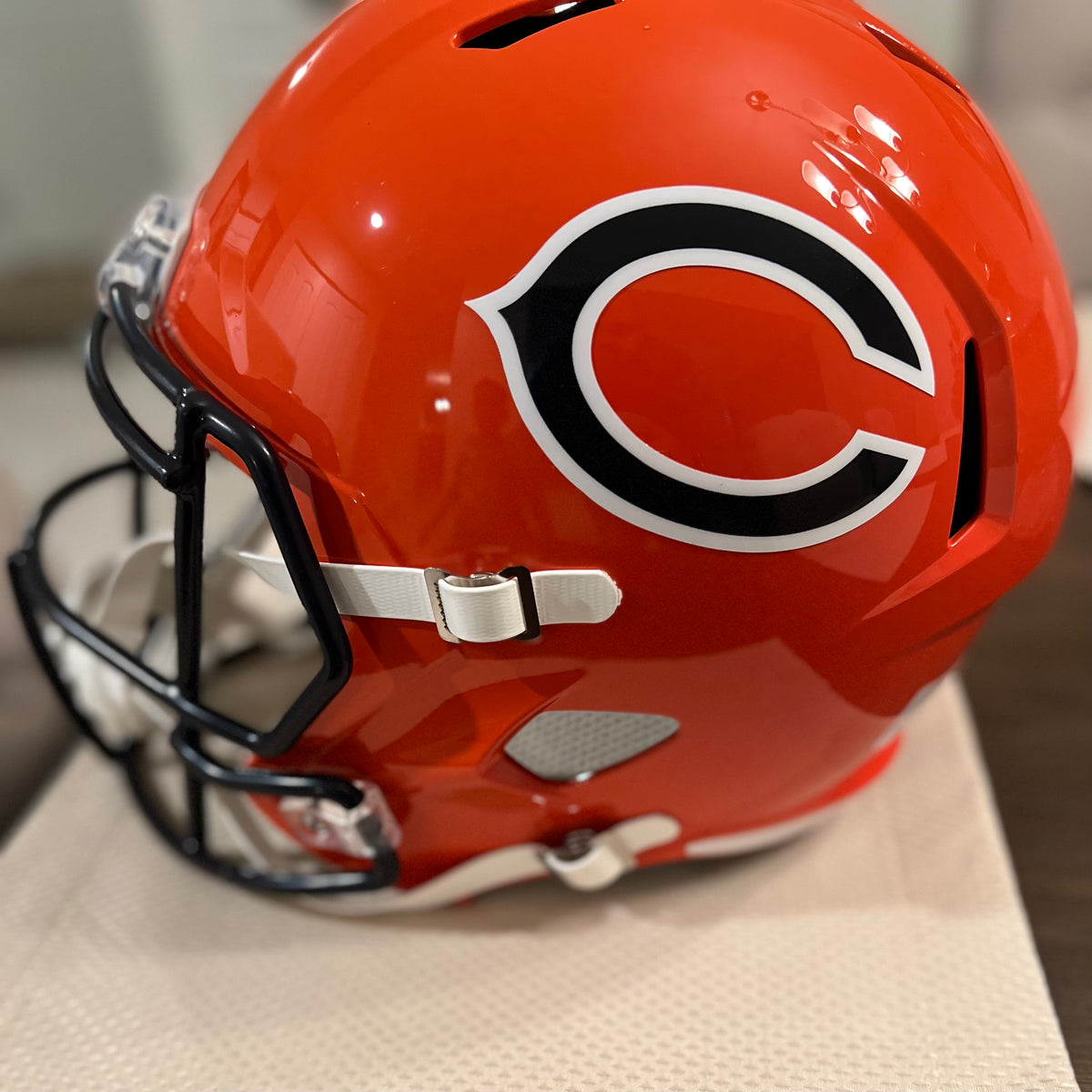 Chicago Bears Riddell LUNAR Alternate Revolution Speed Flex Authentic  Football Helmet