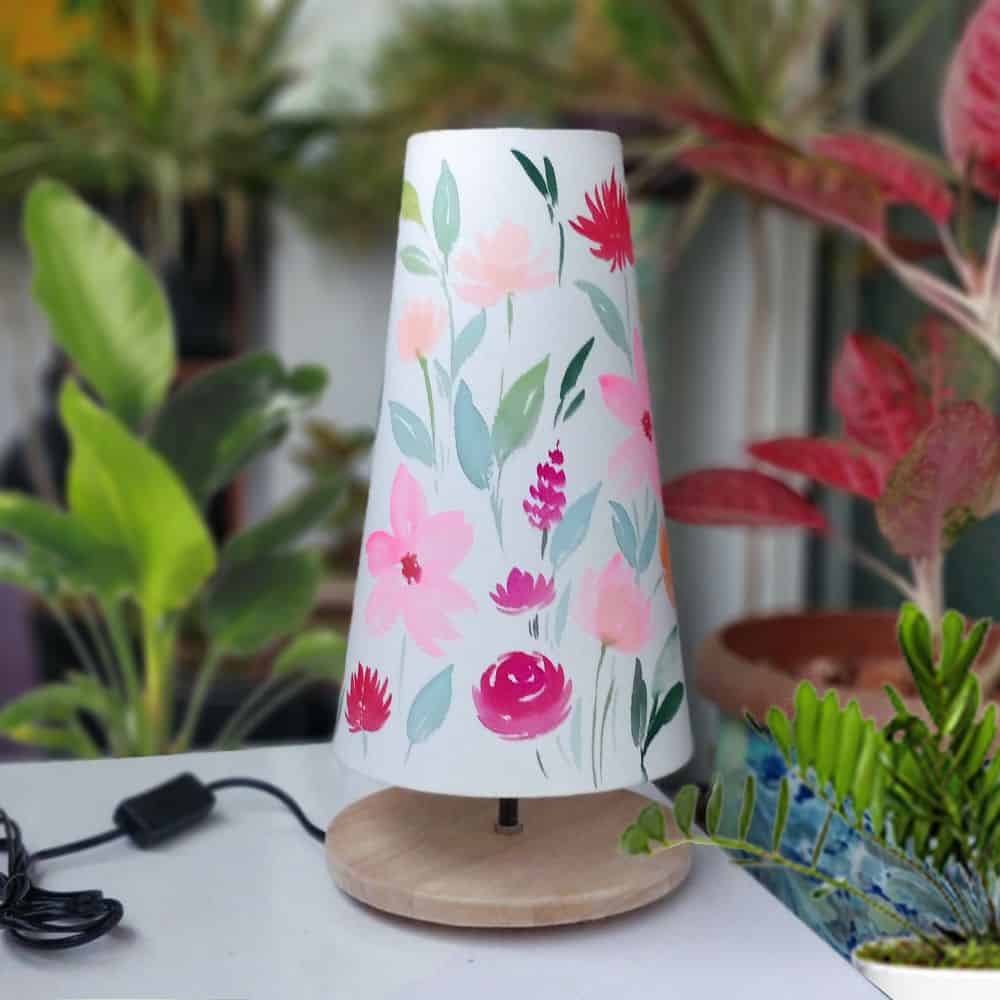 table lamp floral