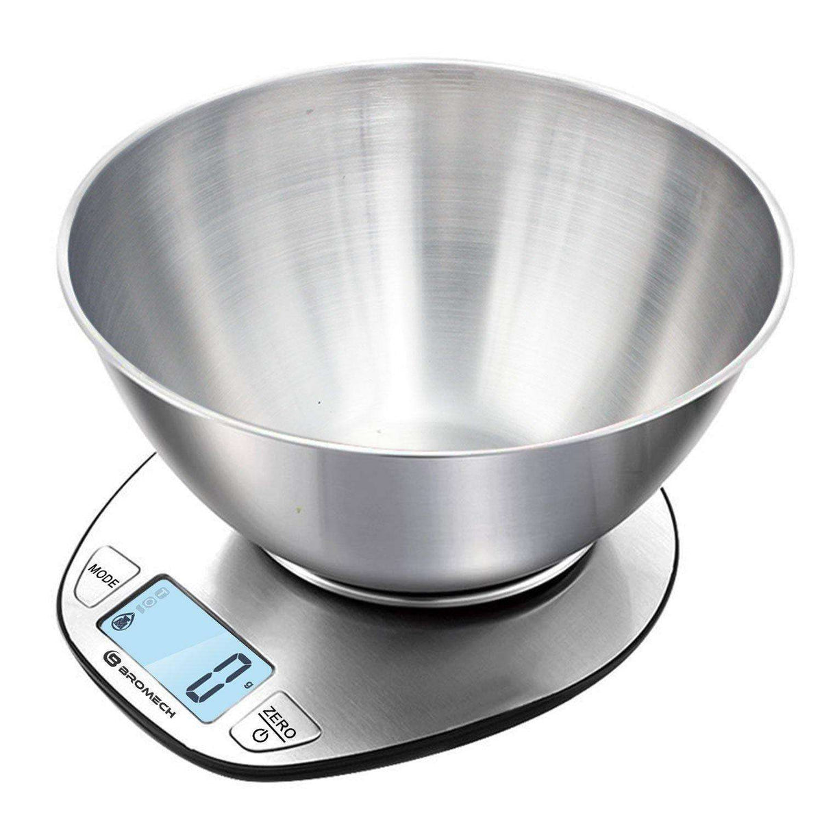 LCD Digital Kitchen Scale Diet Food Balance 5KG 11LBS Bowl Weight HxExO 