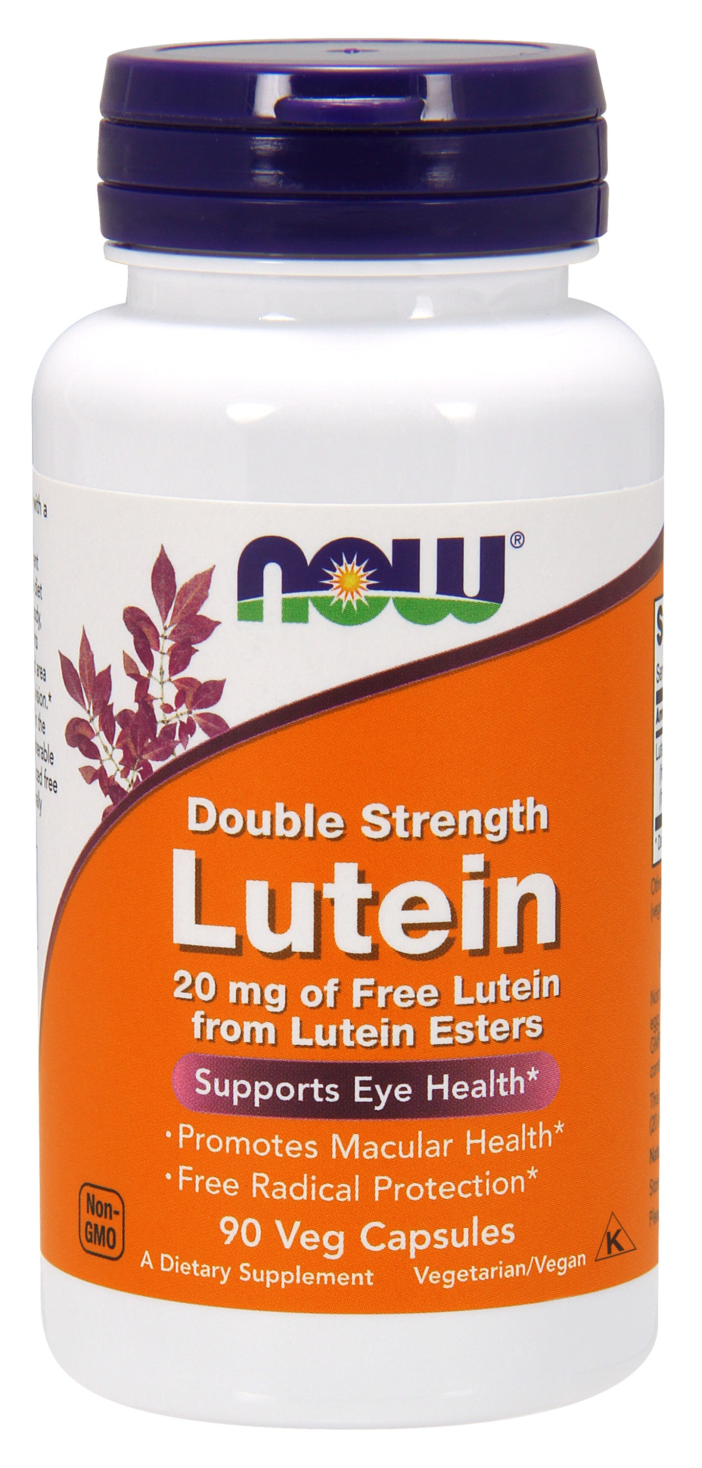 Now Supplements, Lutein Double Strength 20 mg 90 Veg Capsules Better