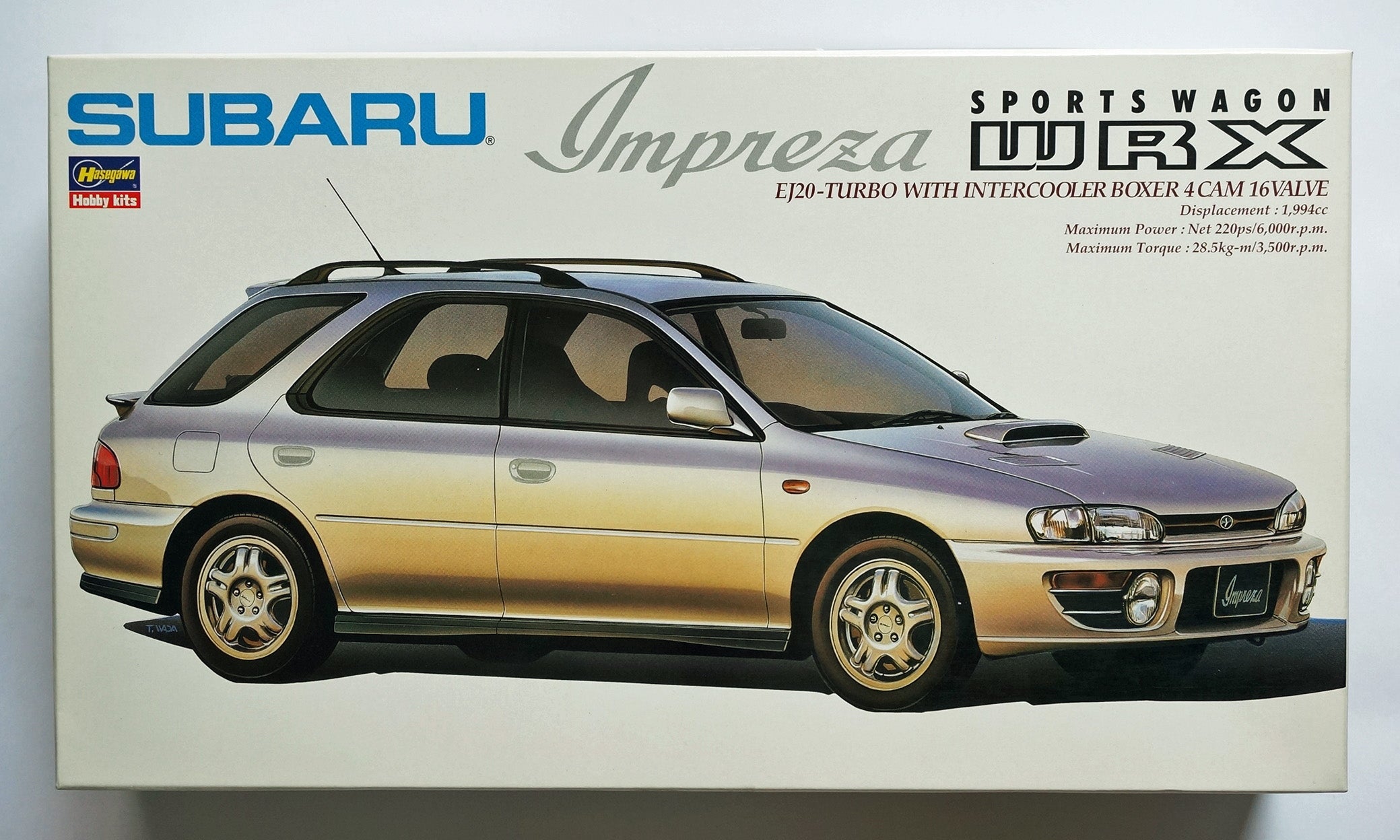 subaru plastic model kit