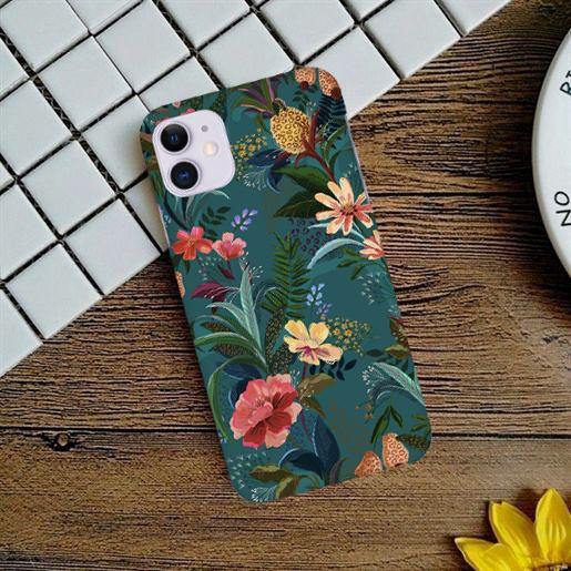 Magenta flower Slim Phone Case Cover for Nokia