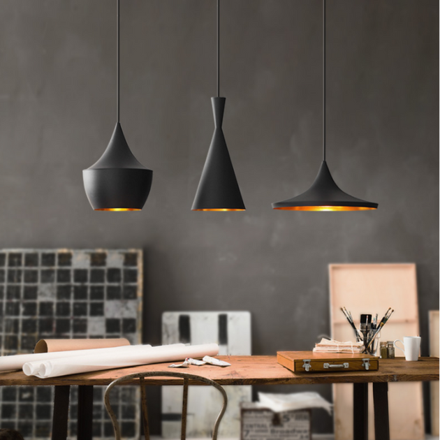 small modern pendant light