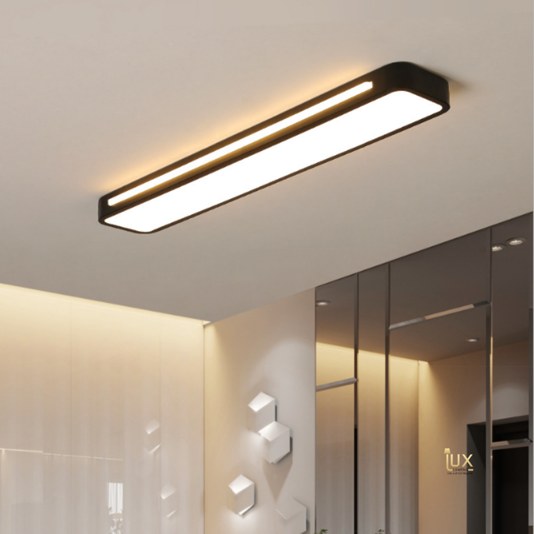 linear led flush mount