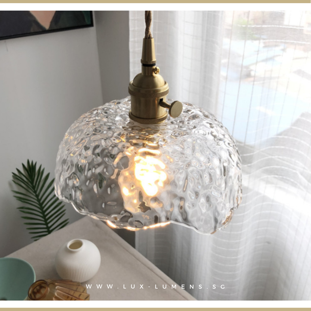 crystal pendant lampshade