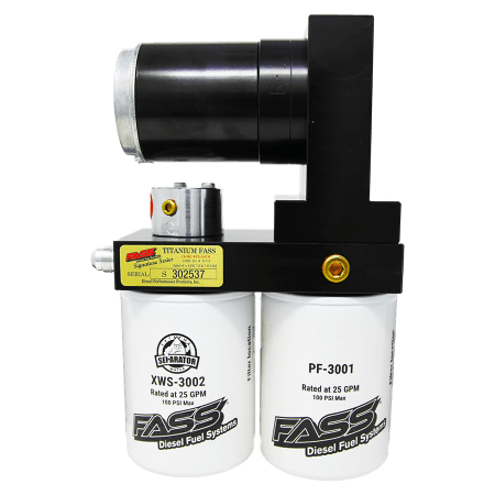 FASS TS D02 100G Titanium Signature Series Diesel Fuel Pump 100GPH Dodge Cummins 5.9L 1989-1993
