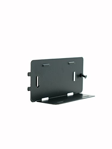 36489601 Half Width Universal Structured Media Enclosure Wall Mount Legrand Mounting Plate Black 