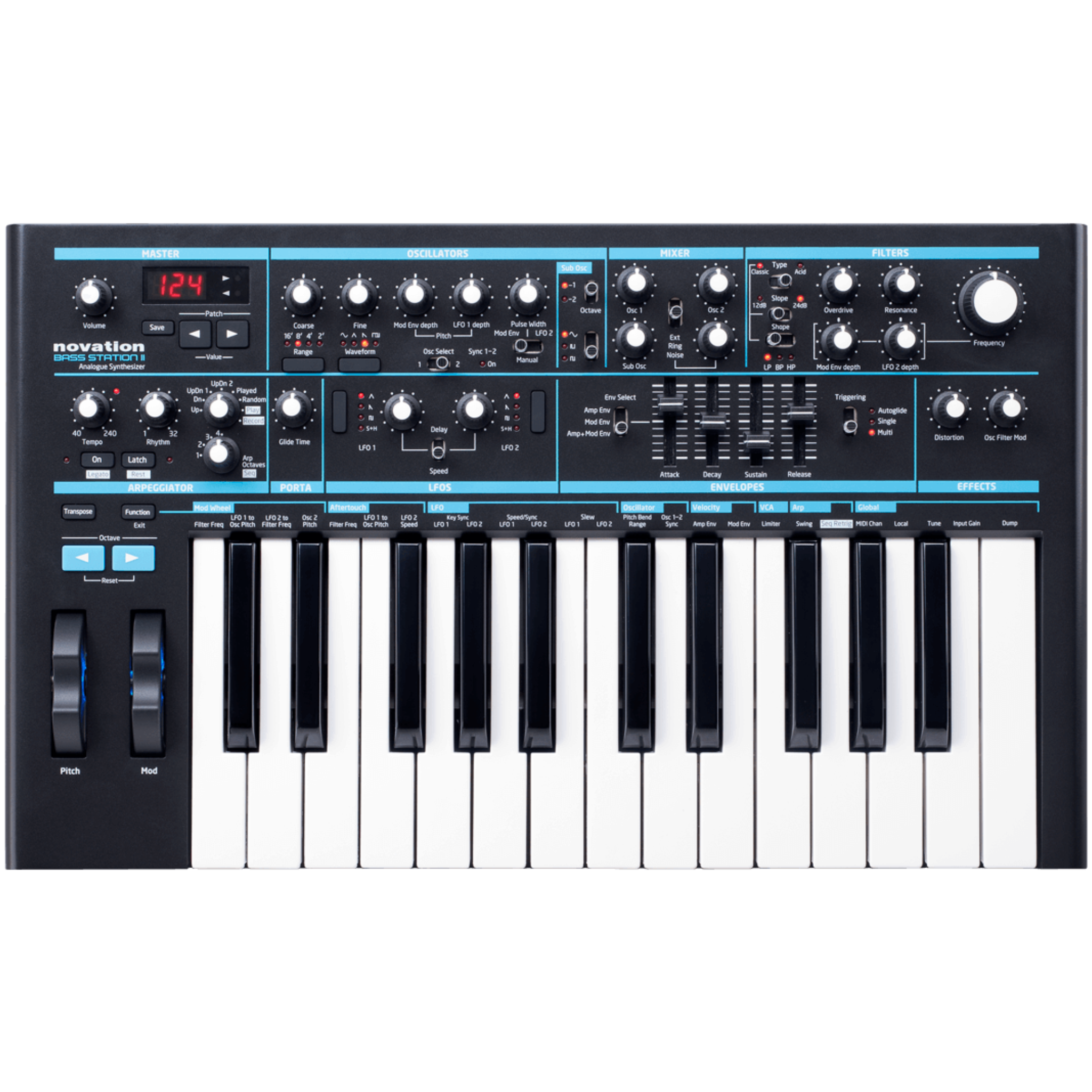 得価高評価 novation bass station II FxG3T-m47487991581 好評低価