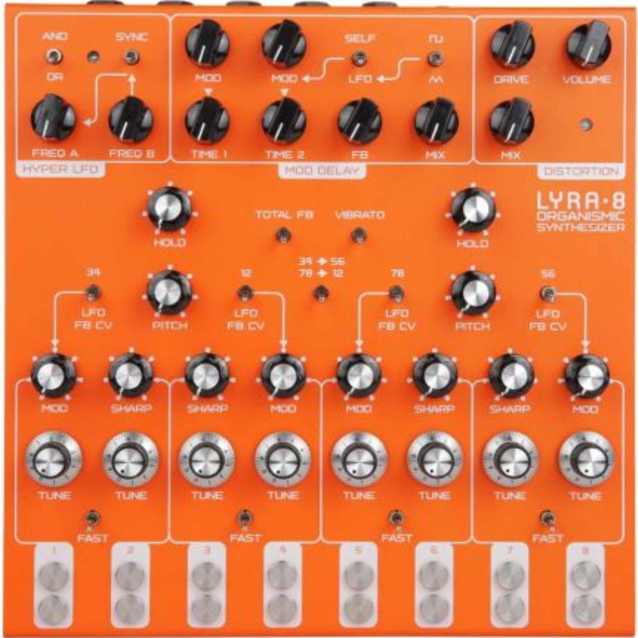 SOMA LABORATORY LYRA-8 ORANGE