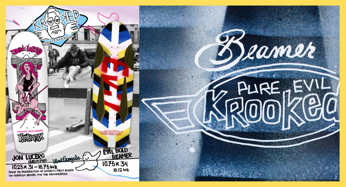 KROOKED Pure Evil Beamer SKATE SHOP DAY-