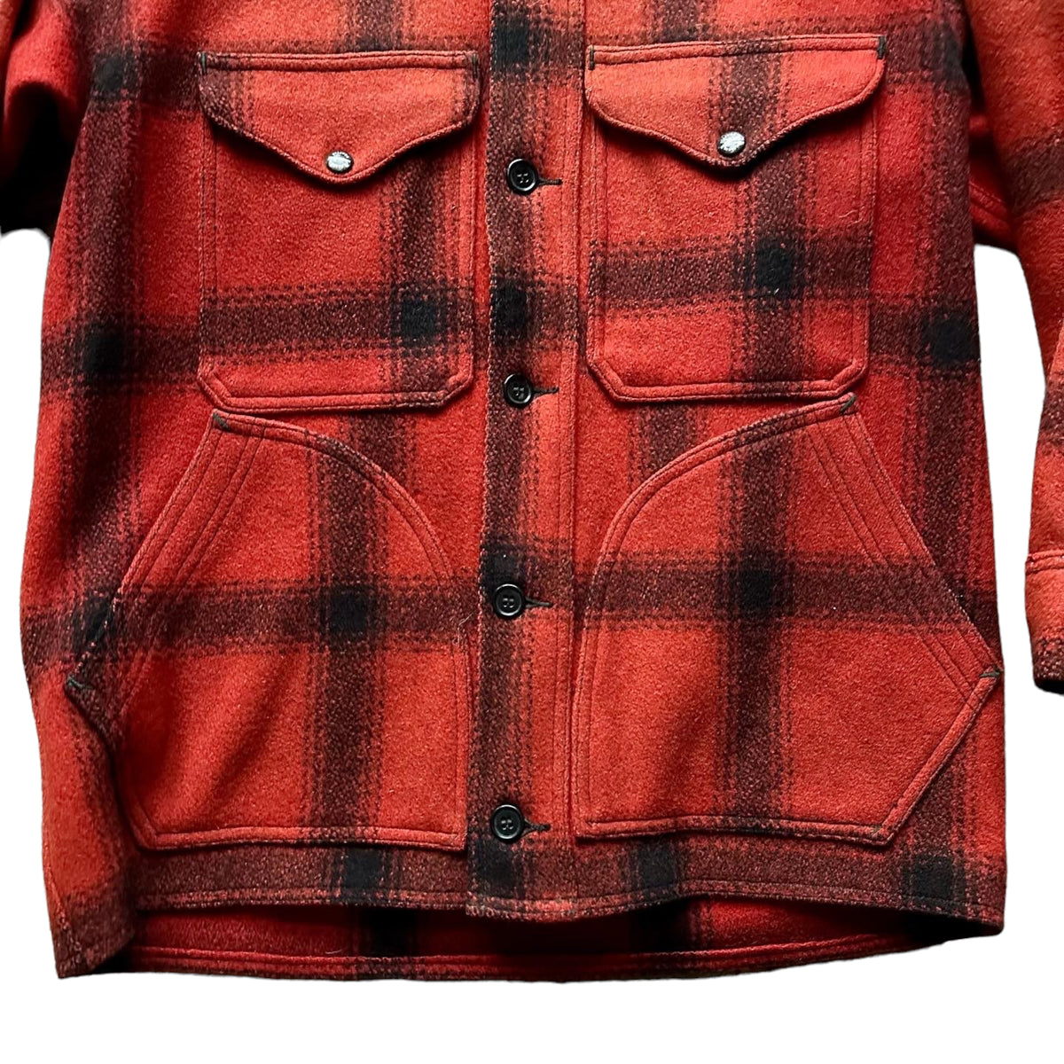 Vintage 75% Red Filson Hunter Wool Jacket SZ 42 | Vintage Workwear Sea