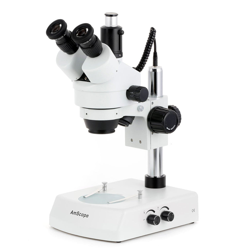 Stereo Microscope w/LED Dual and Optional Digital Ca –