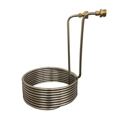 Wort Chiller 3/8"-9" Coil SS Without Tubing 25'
