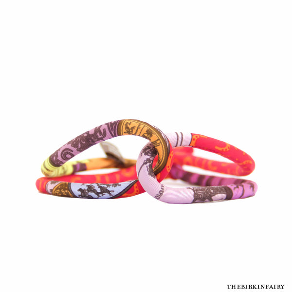 hermes petit h silk bracelet