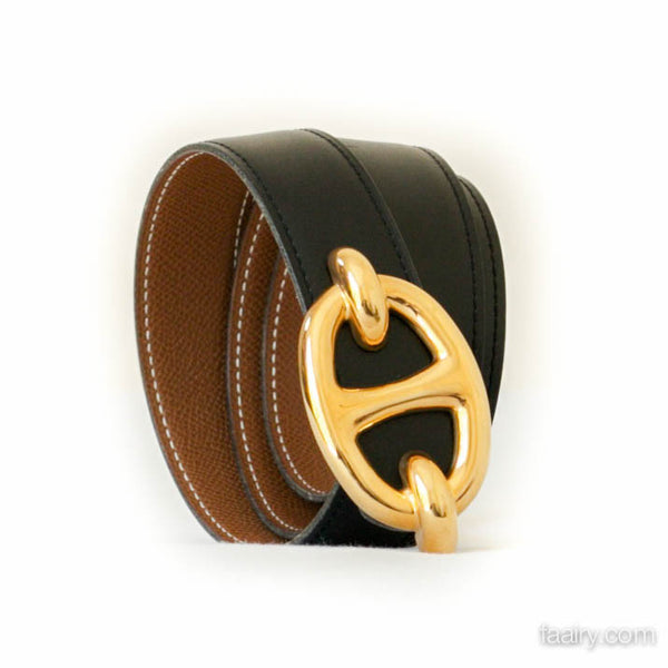 Gold Chaine d' Ancre Belt Buckle 