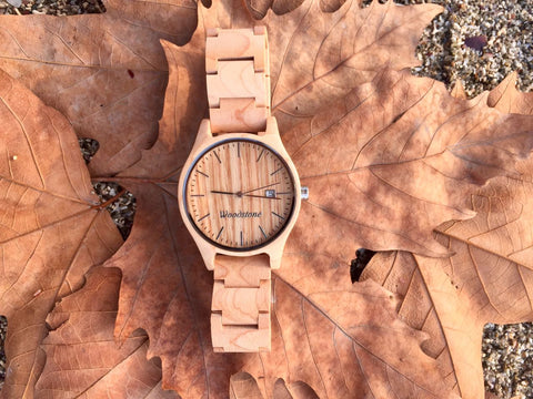 wooden watch