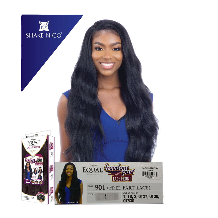 freetress equal lace front wig freedom part 901