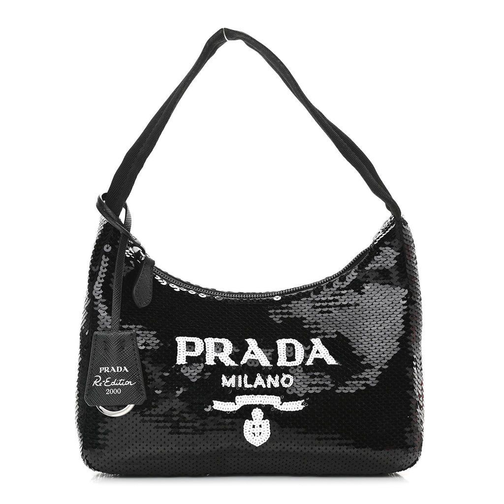 prada re edition sparkly