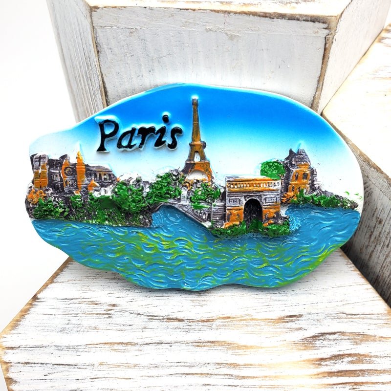 Details about   Paris France Fridge Magnet Travel Souvenir 3"x2"