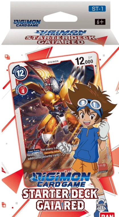 Digimon: Starter Deck - Gaia Red - Express TCG Mail