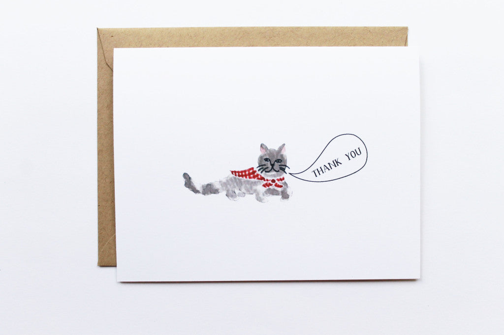 cat stationery