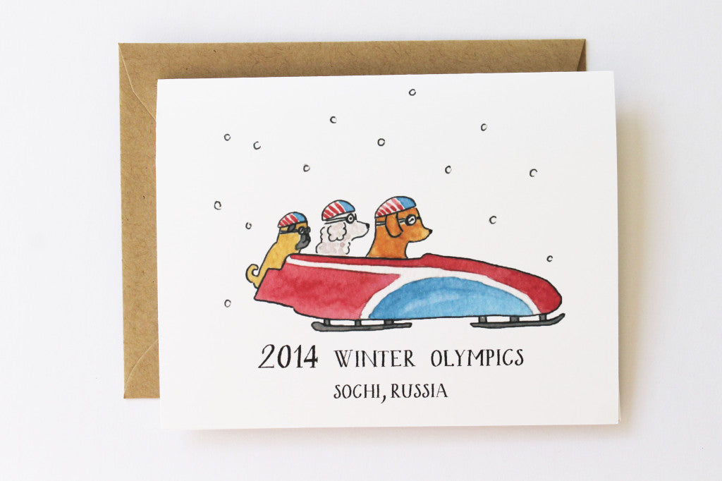 Lydia & Pugs | 2014 Winter Olympics