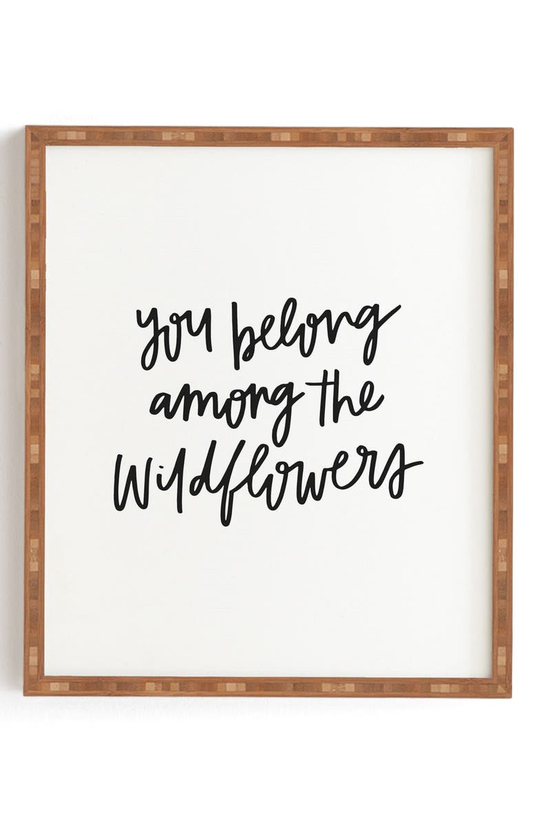 Chelcey Tate - Wildflowers Framed Wall Art