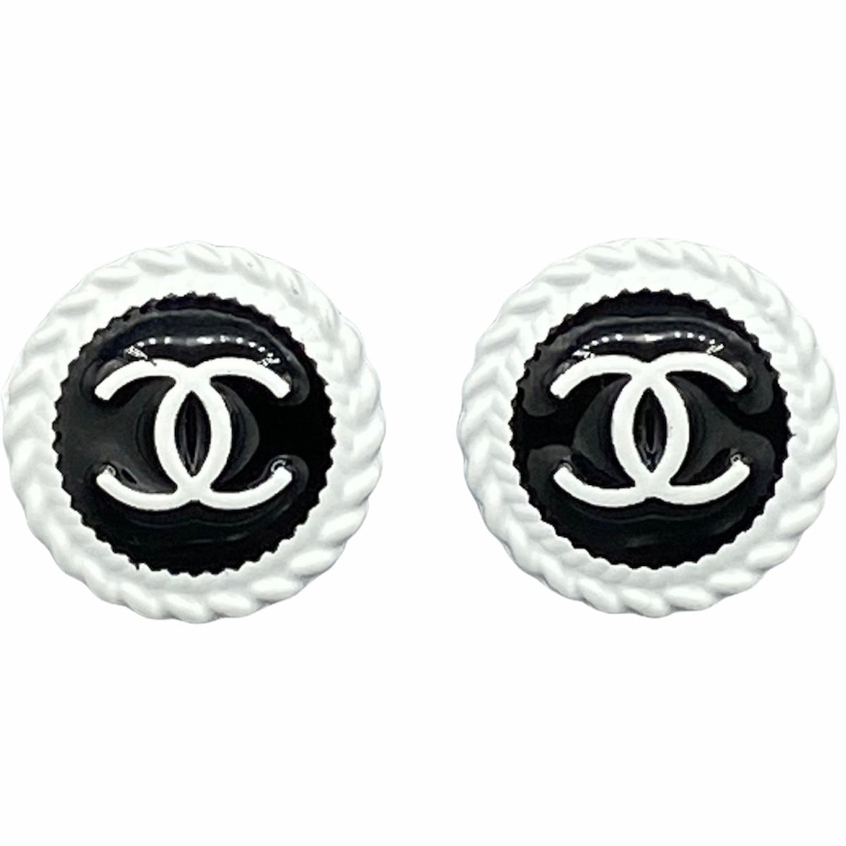 black clover earrings chanel