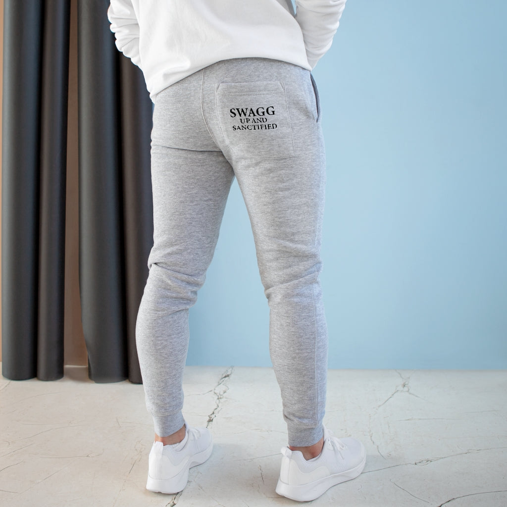 Swagg Up And Sanctified Premium Fleece Joggers