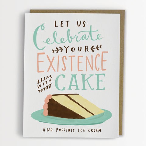 Birthday Card: Celebrate with Cake