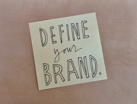 Define your brand - starting a business