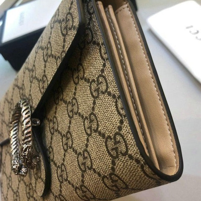 Gucci Dionysus Supreme chain wallet