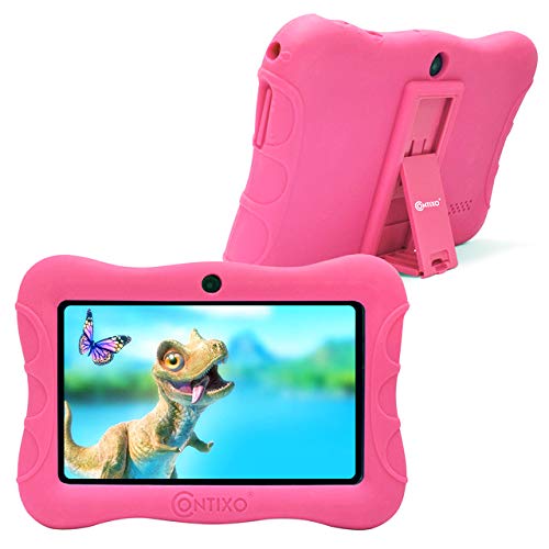 Educational Tablets for Kids Android 10 Tablet Purple 2GB RAM 32 GB ROM Parental Control Pre Installed Learning Game Apps WiFi Bluetooth Tablets for Kids Contixo V9-3-32 7 Inch Kids Tablet