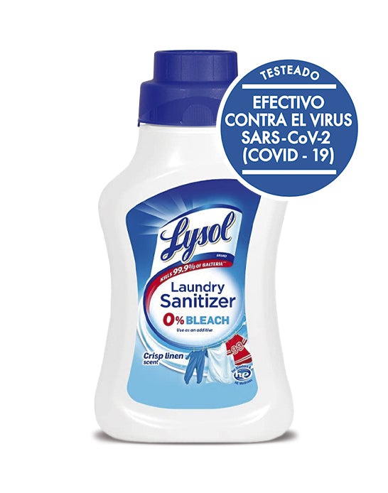 Ten confianza Hectáreas malicioso Desinfectante para Ropa Testeado contra el COVID-19 Lysol 1.2 Lt