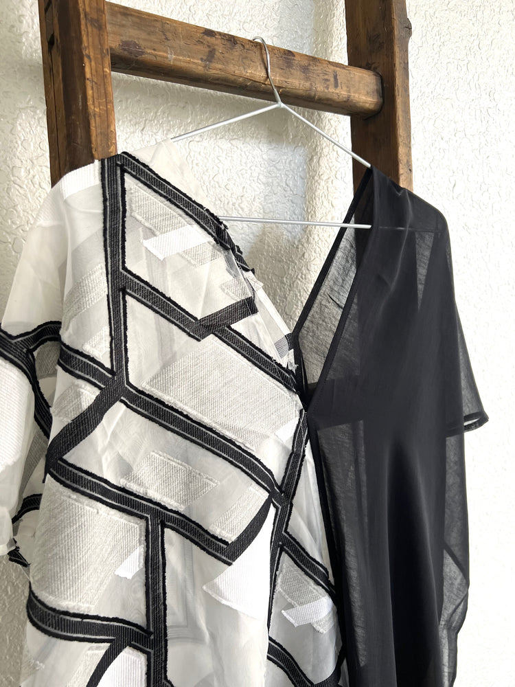 Combination scarf - Black