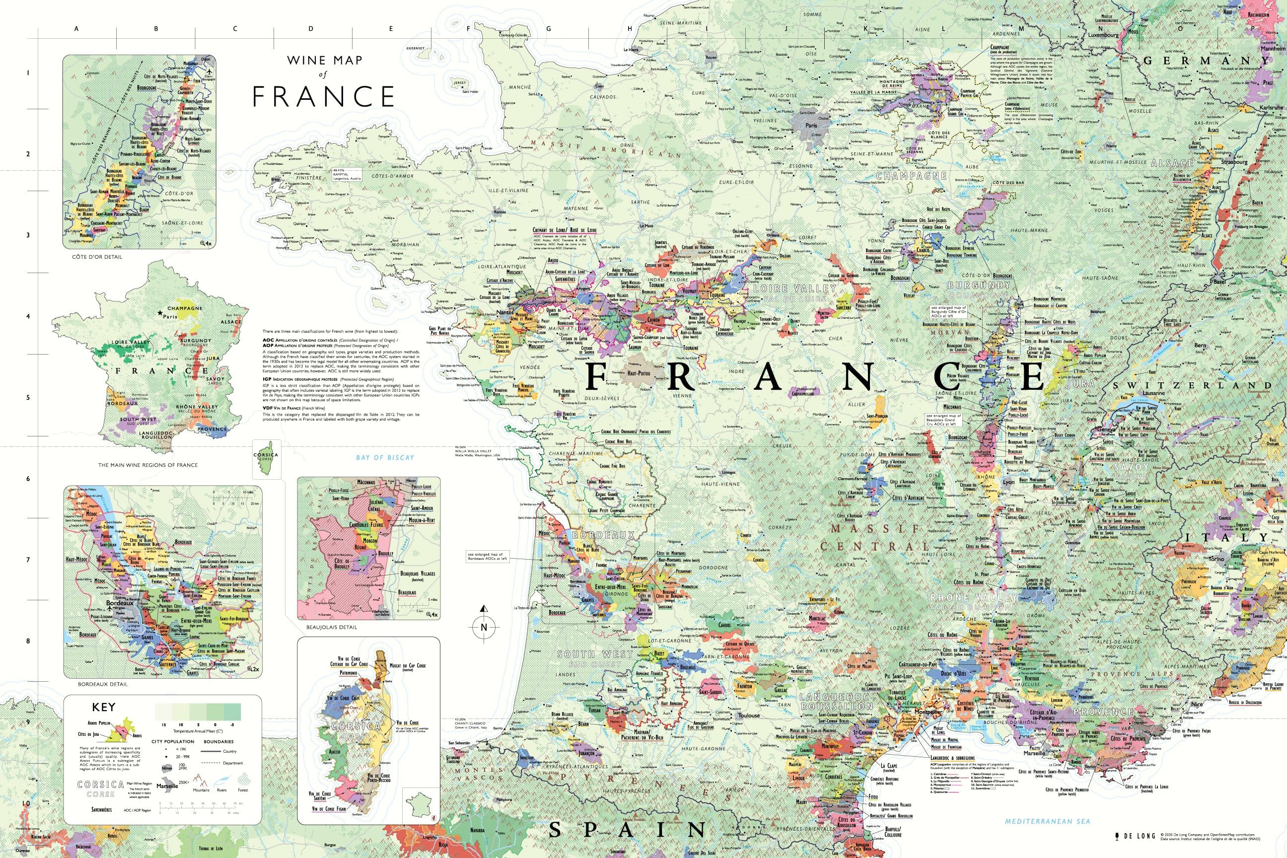 Bayeax France Printable Map