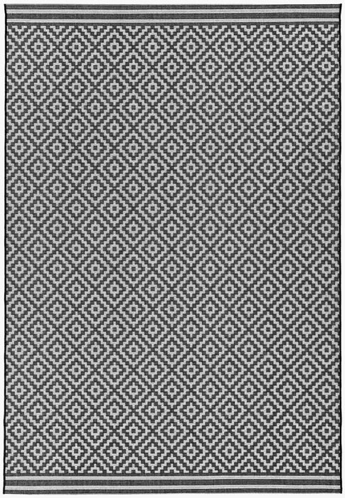 Laagpolig vloerkleed Easy Living Patio Diamond Mono
